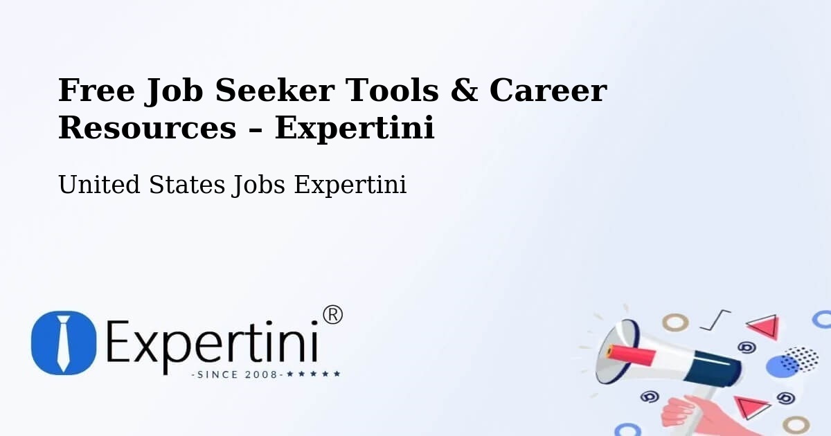 Free Job Seeker Tools & Career Resources – Park Hills - Park Hills, United States Jobs Expertini